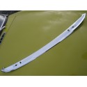 Haut de pare-brise aluminium chromé