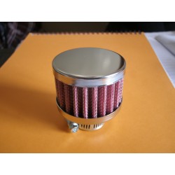 filtre chromé de reniflard