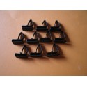 kit de 10 agraphes de garnitures de porte