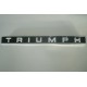 plaque " Triumph"d'éclairage de plaque arrière MK4.1500
