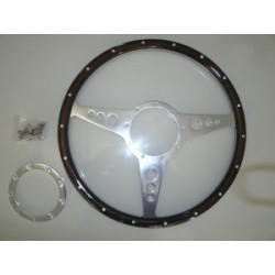 Volant bois clouté diamètre 14″