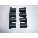 8 silents-blocs de lame de ressort Austin- Healey 3000