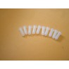 kit de 10 plastiques pour fixation "lettre ou badge"