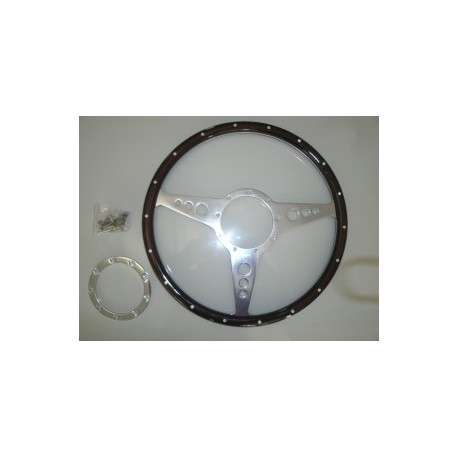 Volant bois clouté diamètre 14″
